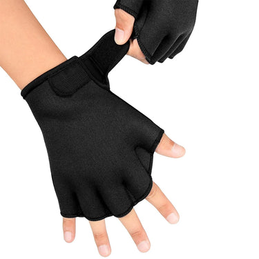 Gant Neoprene Gants de natation avec sangle, en néoprène, pour entraînement à la natation et à la plongée - cocoonease
